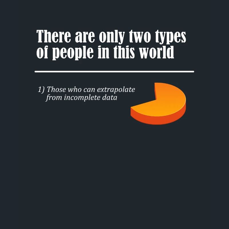 Two Types of People Extrapolate Incomplete Data