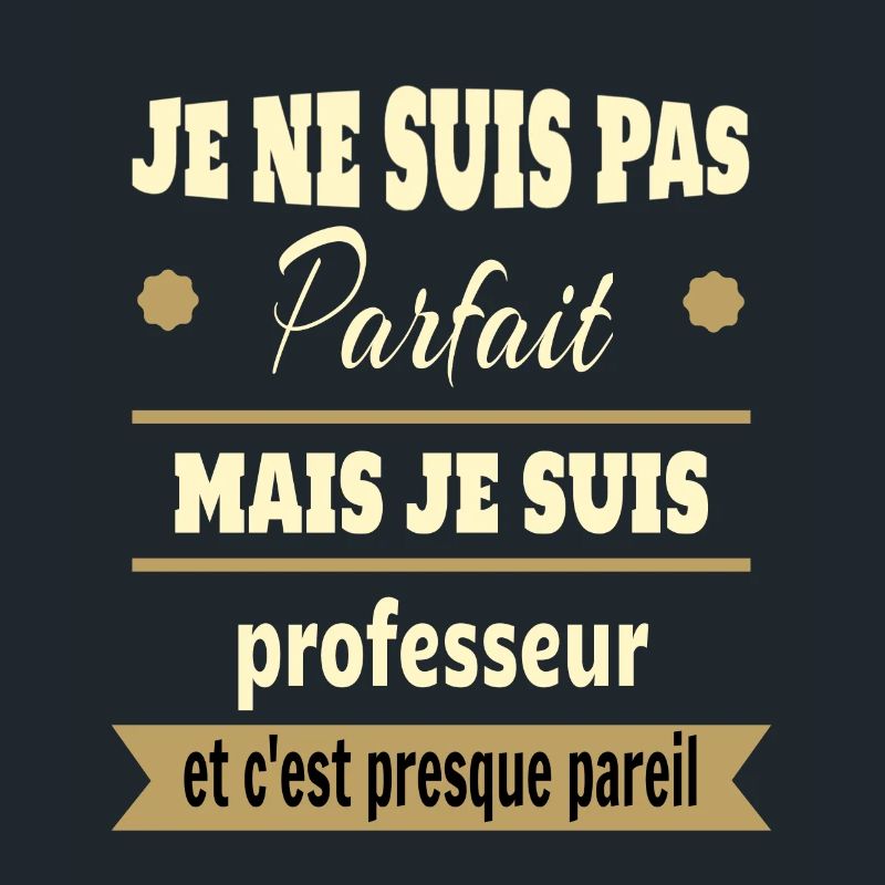 Pas parfait mais professeur prof humour