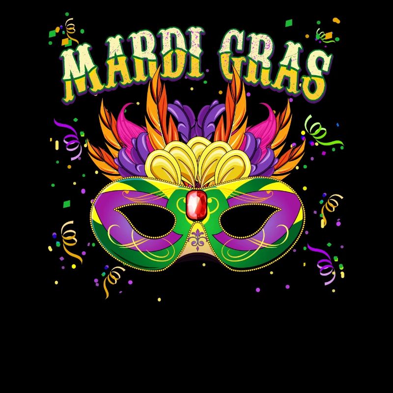 Mardi Gras - Einfaches Mardi Gras Kostüm