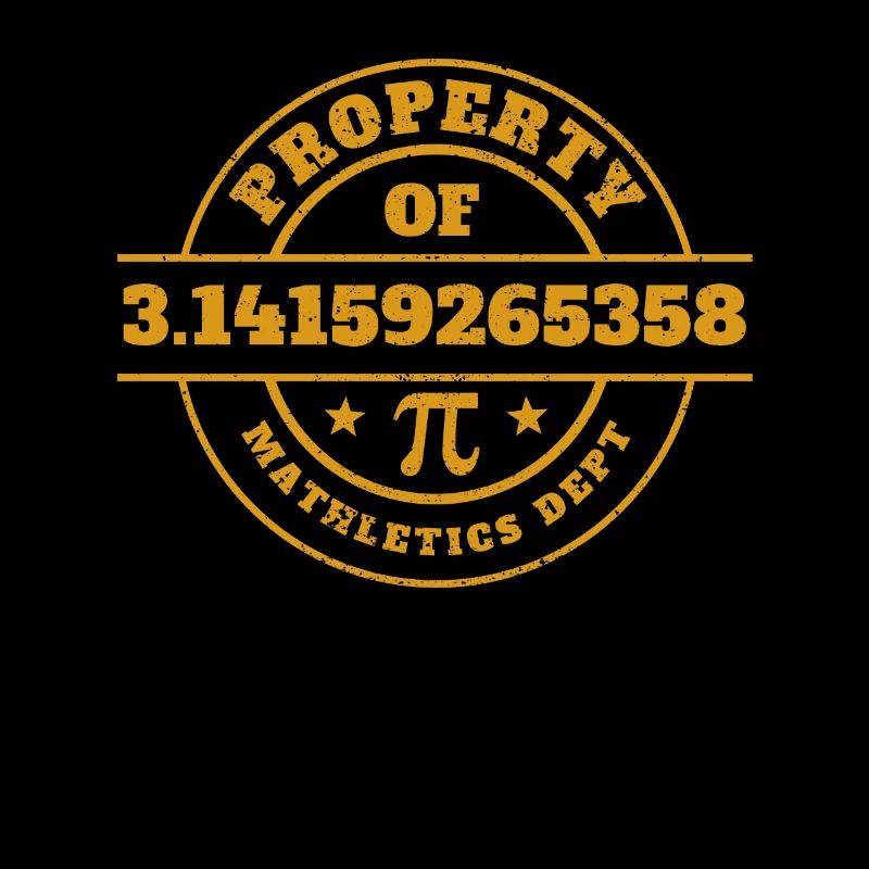 Pi Day Propriété de 3.14 Mathletics Dept Funny