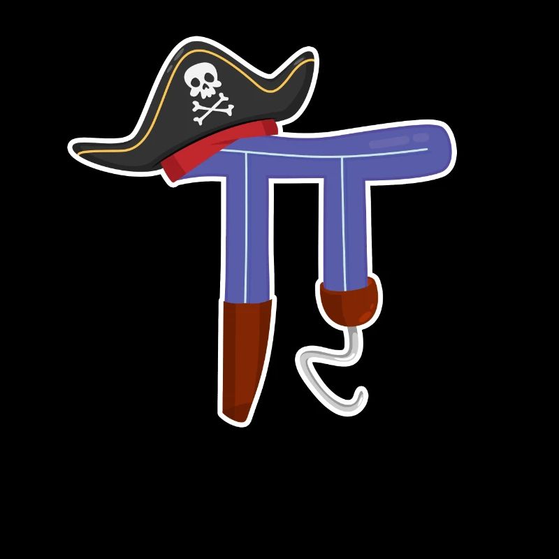 Pi Day Pirate Lovers Math Teacher Élève