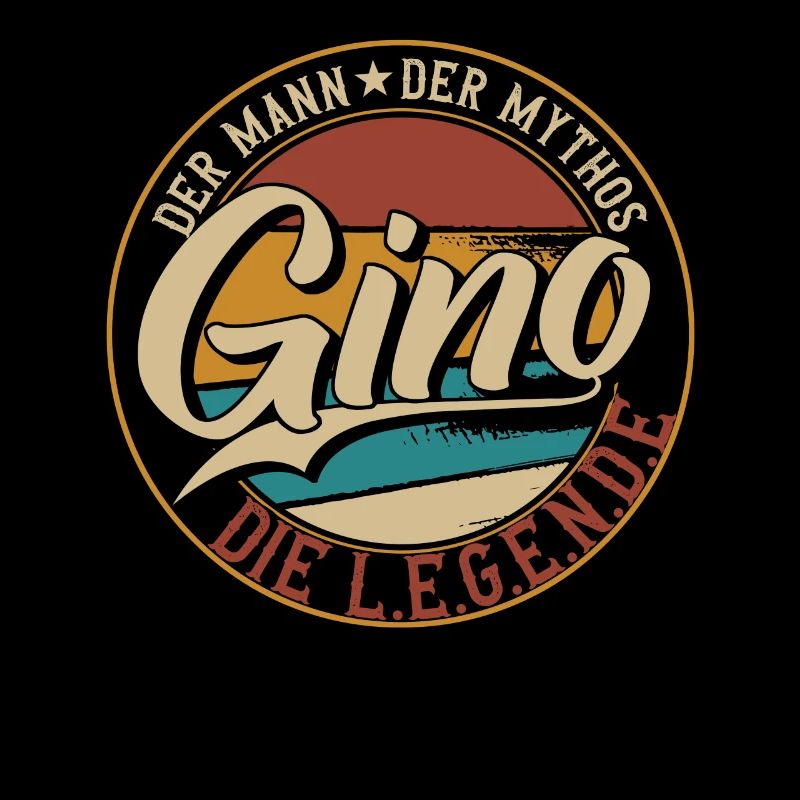 Gino Der Mann der Mythos die Legende Geschenk