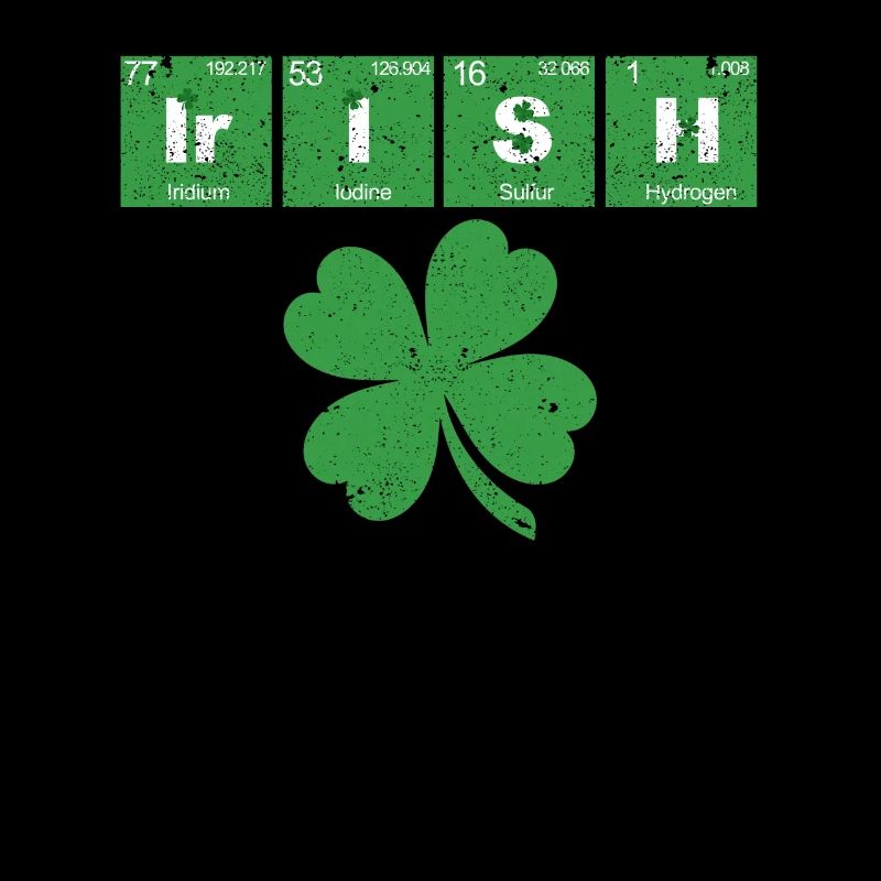 Funny St. Patrick's Day Science Teacher Irish
