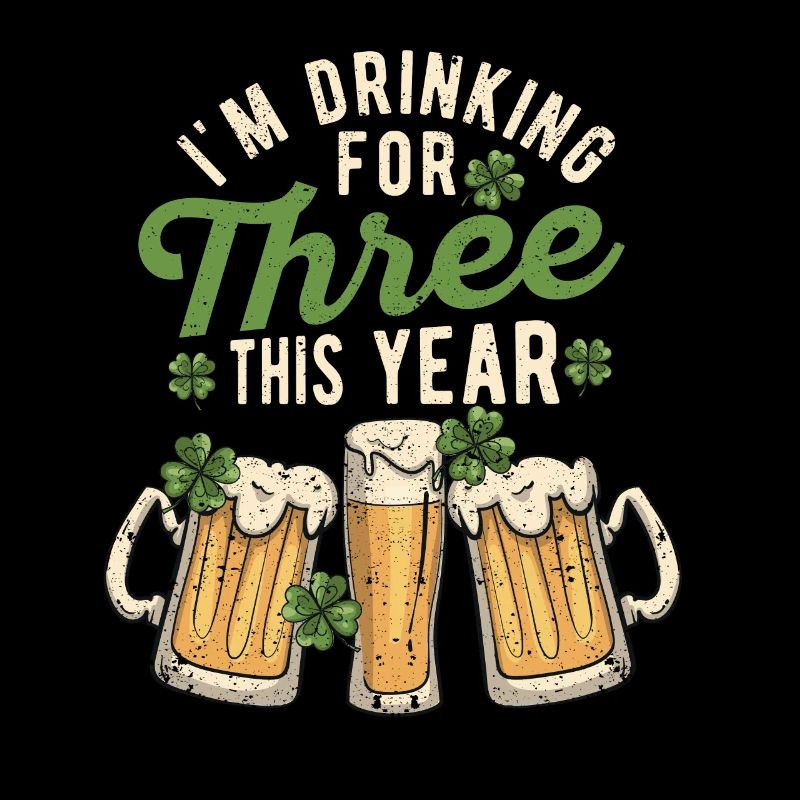 Je bois pour trois Saint-Patrick cette année