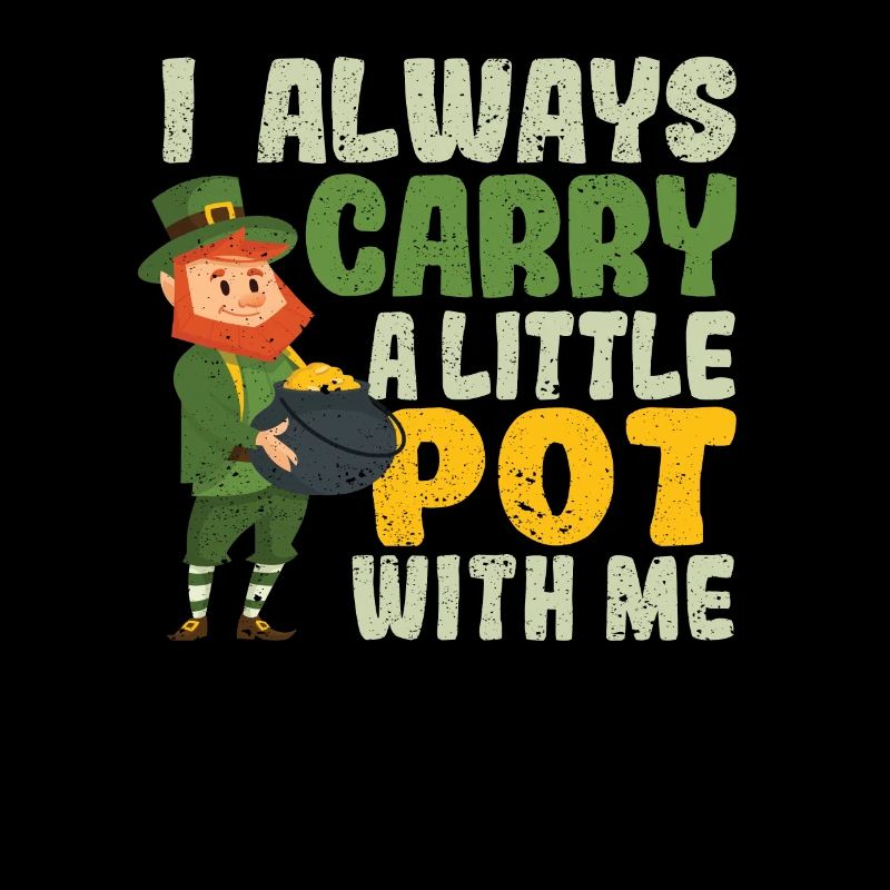 Irischer St. Patricks Day Ich trage immer einen