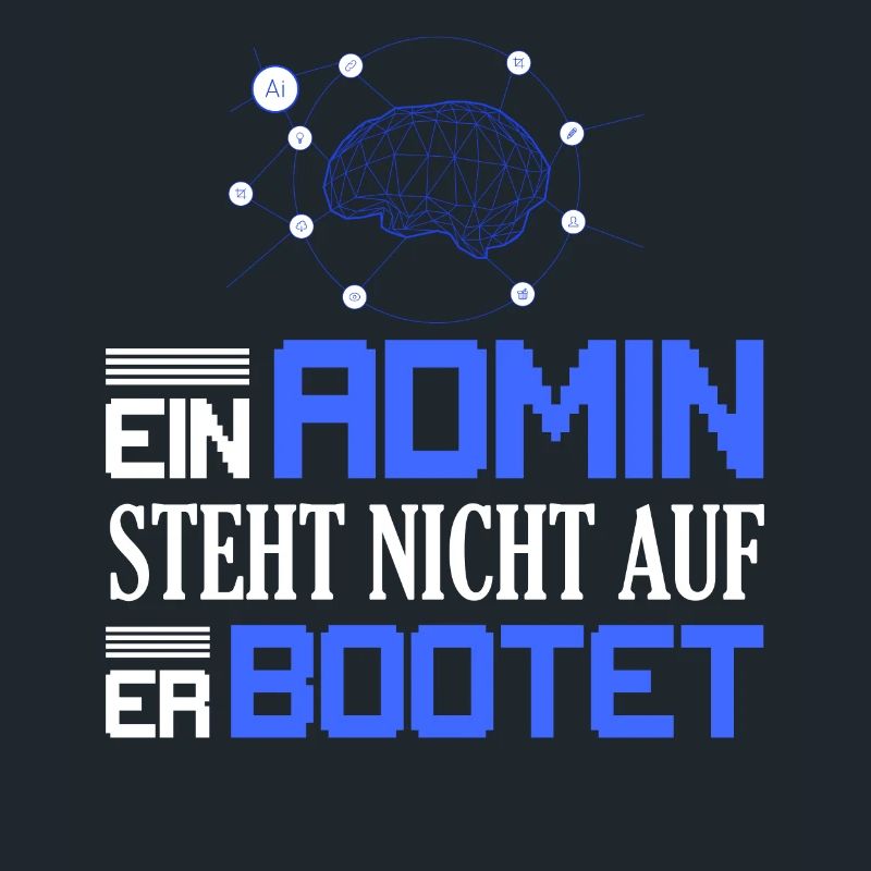 Ein Admin steht nicht auf Er bootet Programmierer