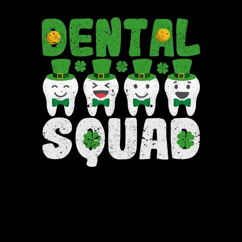 Escouade dentaire Leprechaun Teeth St. Patrick’s Day