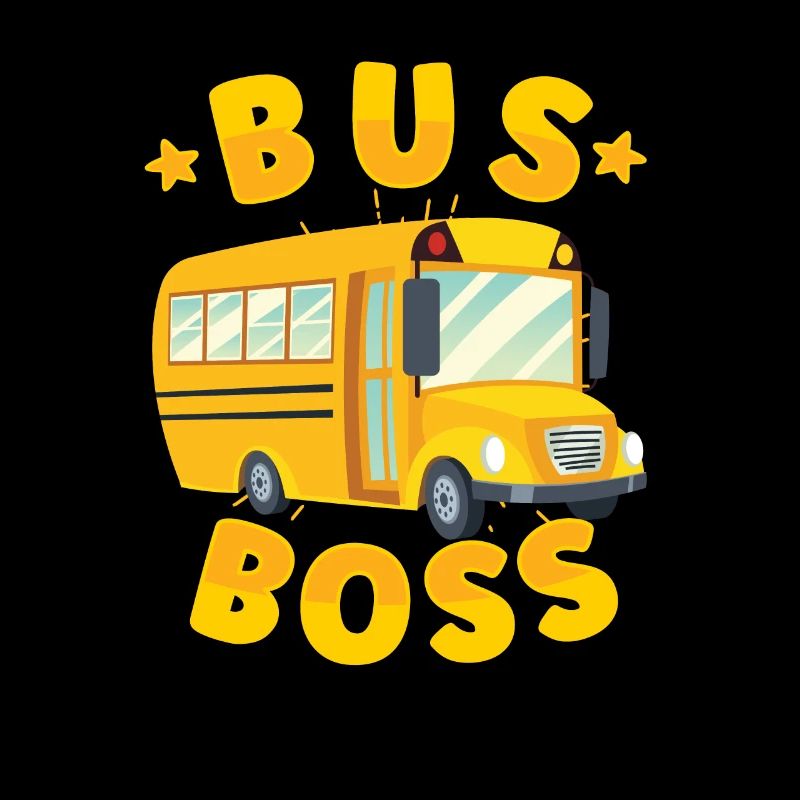 Schulbusfahrer Sei Nett Zum Schulbusfahrer