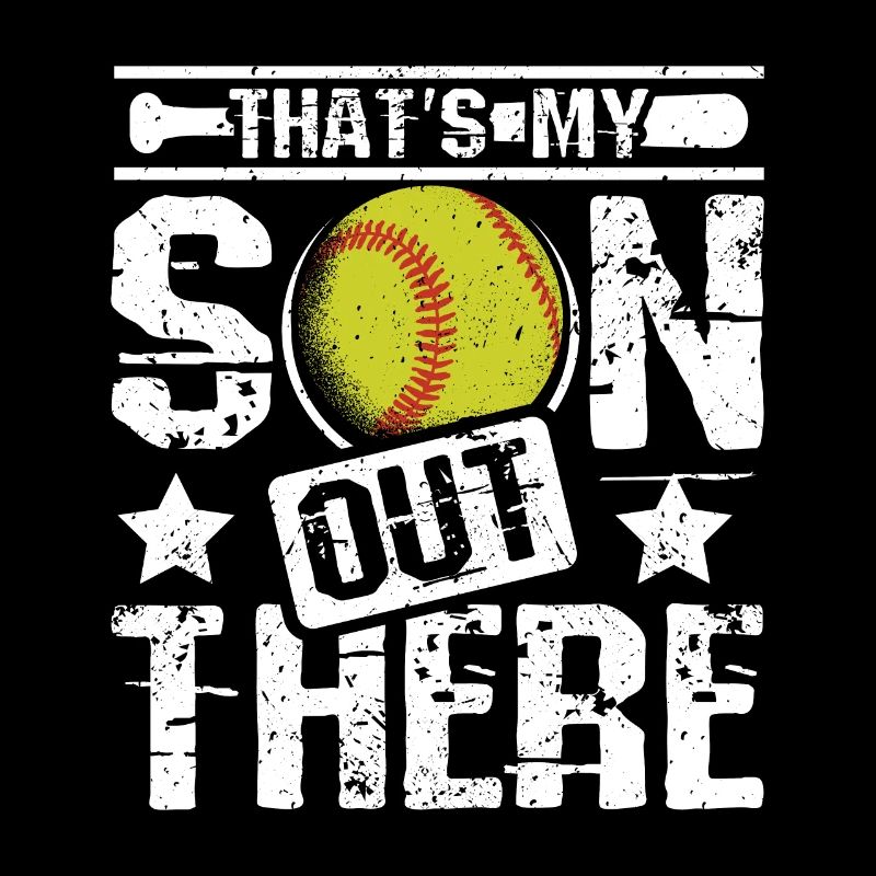 C’est mon fils là-bas softball