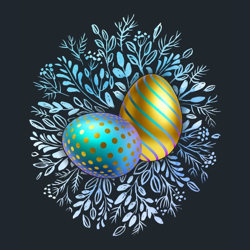 Happy Easter, Easter Eggs, 3D Design Egg