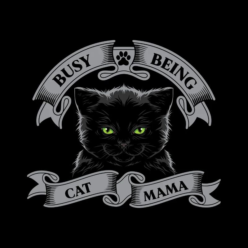 Busy being a cat mom