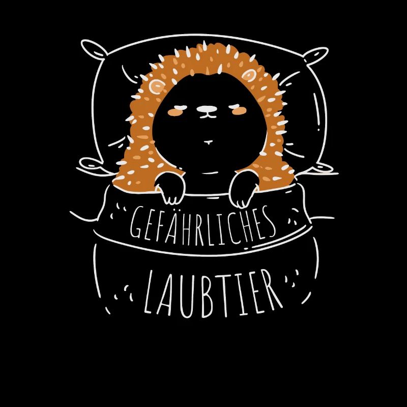 Gefährliches Laubtier Igel