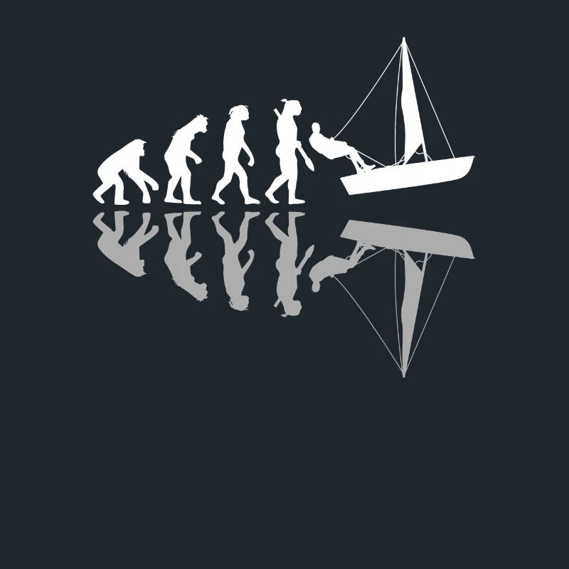 Sailing Human Evolution Sailboat Sailor Sail