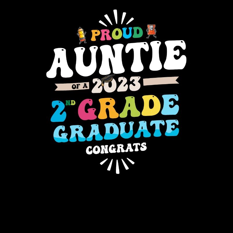 Fière tante d’une classe de 2e année de 2023