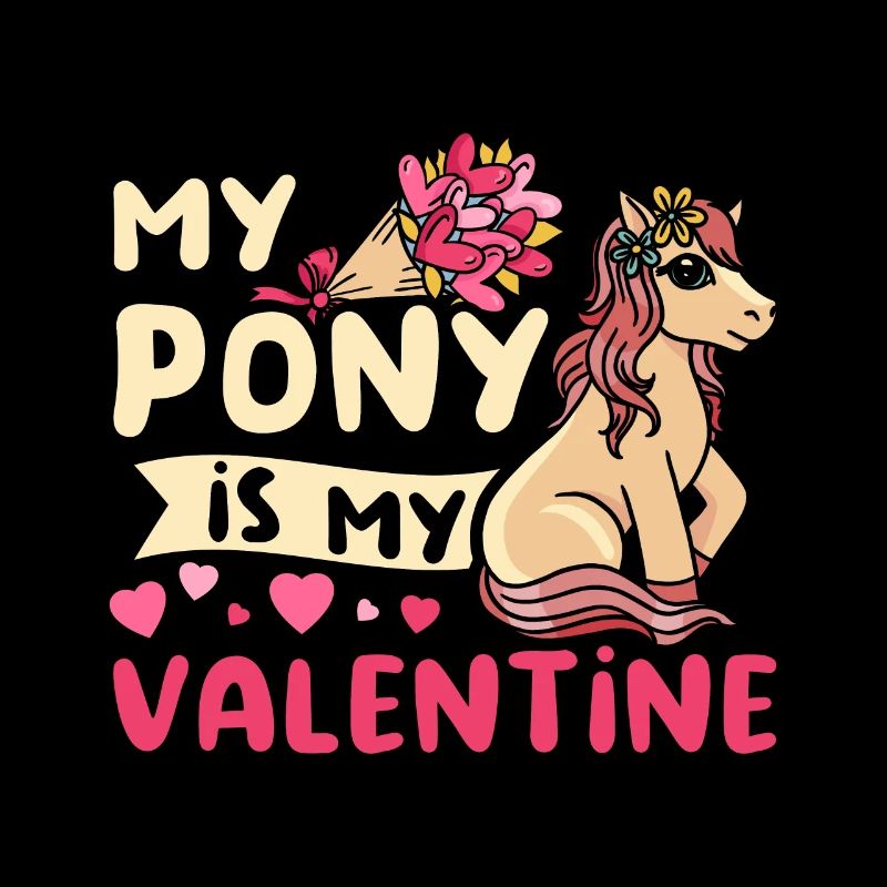 Mon cheval Island Pony est mon Valentin