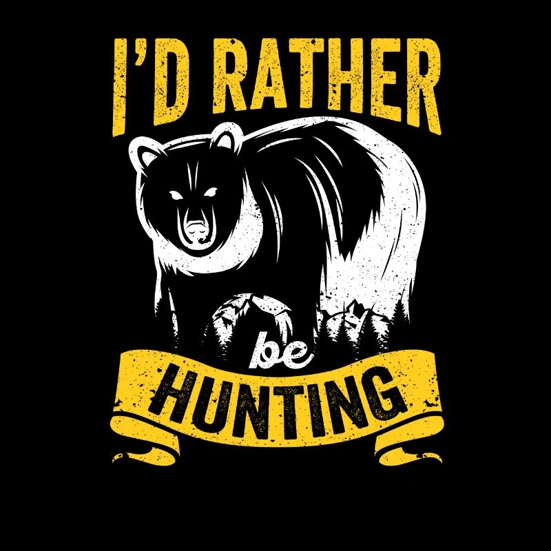 Je préfère chasser les ours Chasseur d’ours cool