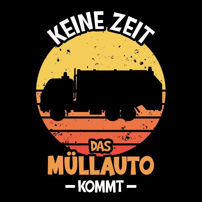 Keine Zeit das Müllauto kommt