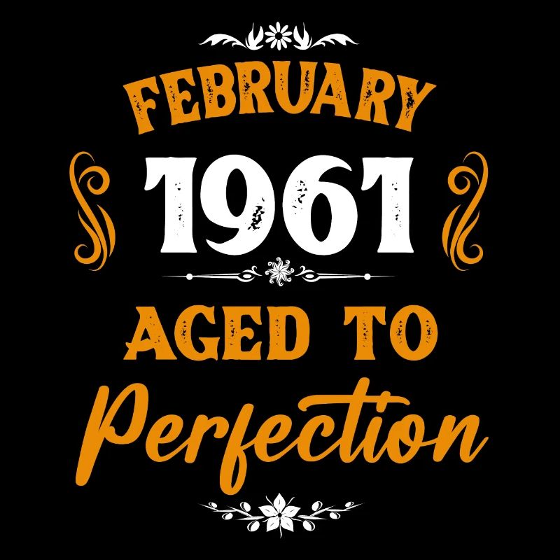 Februar 1961 Vintage Geburtstag Geschenk