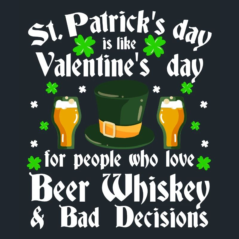 Lustiger St. Patrick's Day Paddy Saint Patrick Irish