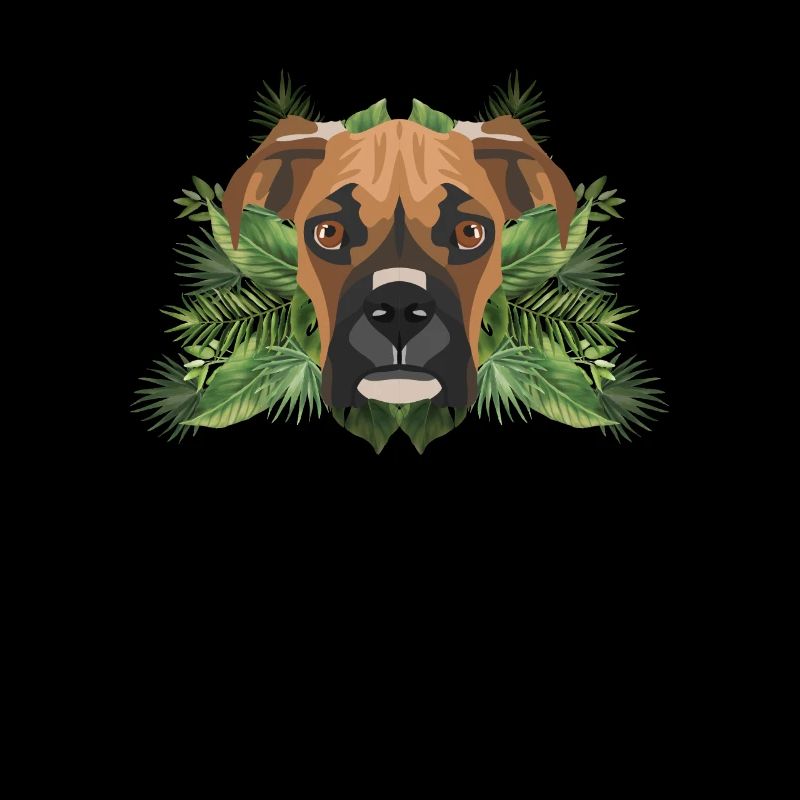 Tropical German Boxer