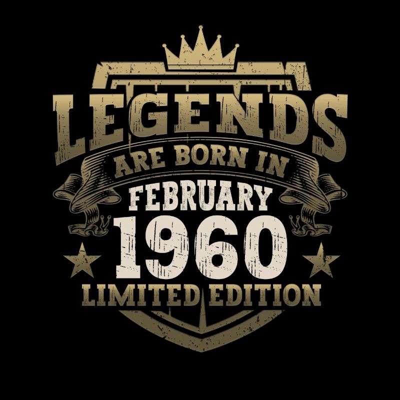 February born 1960 63rd birthday gift man