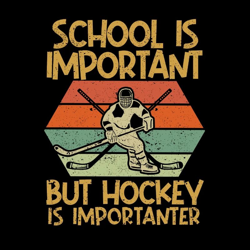 Schule ist wichtig, aber Eishockey