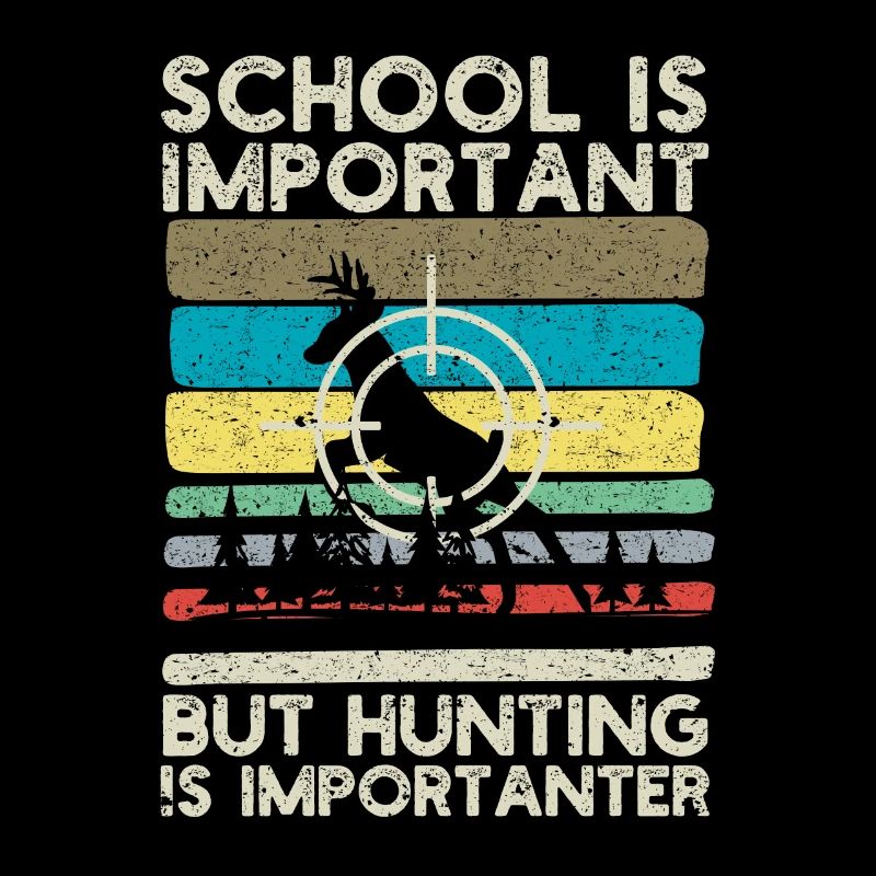 L’école est importante, mais la chasse est importante