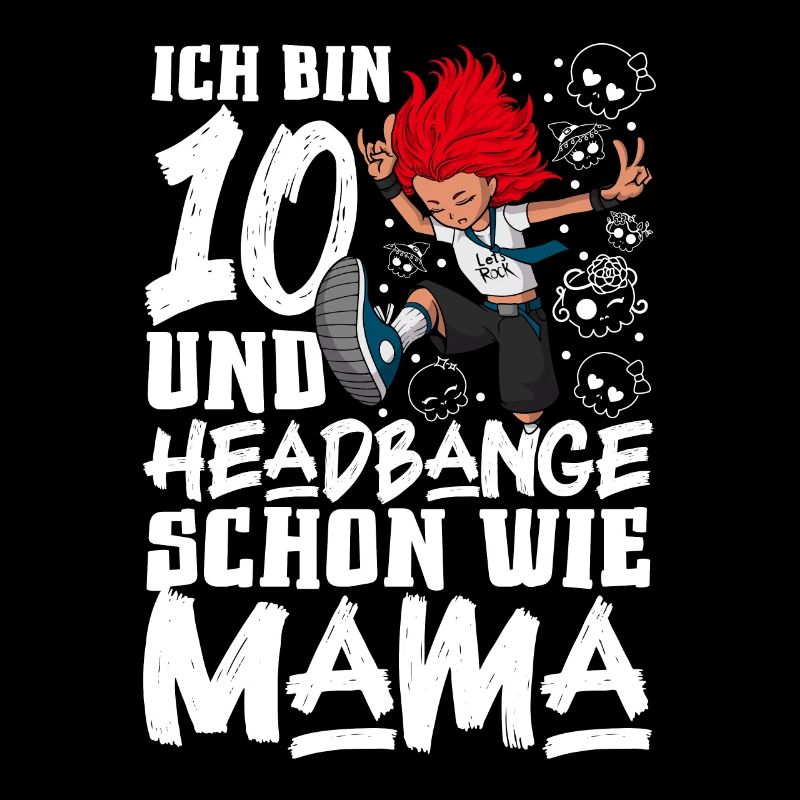 Ich bin 10 - Mädchen Rocker