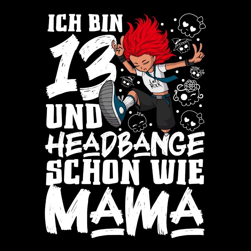 Ich bin 13 - Mädchen Rocker
