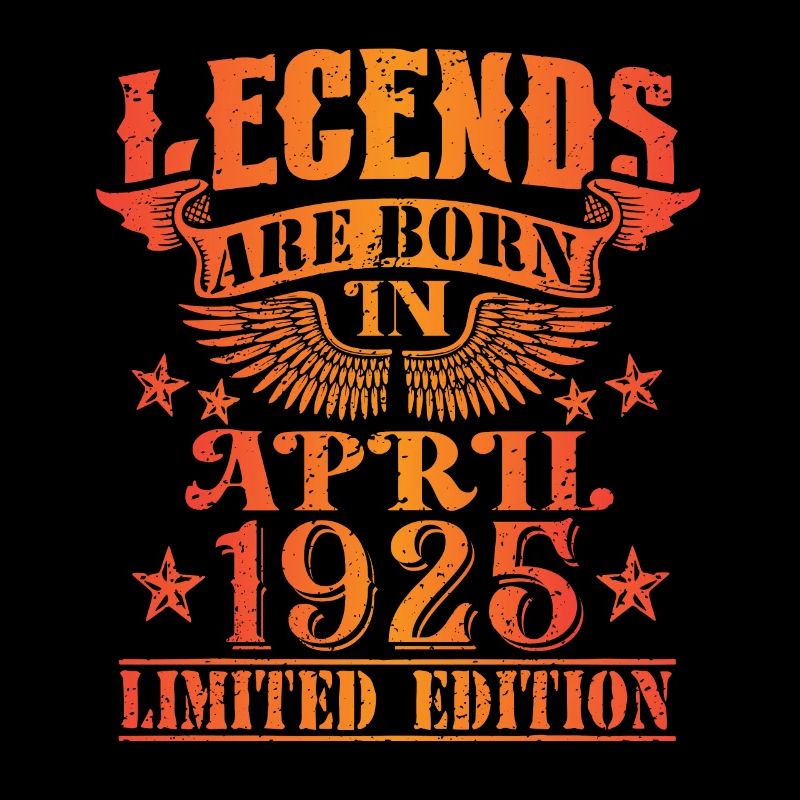 Anniversaire Avril 1925 Edition Limitée Millésime