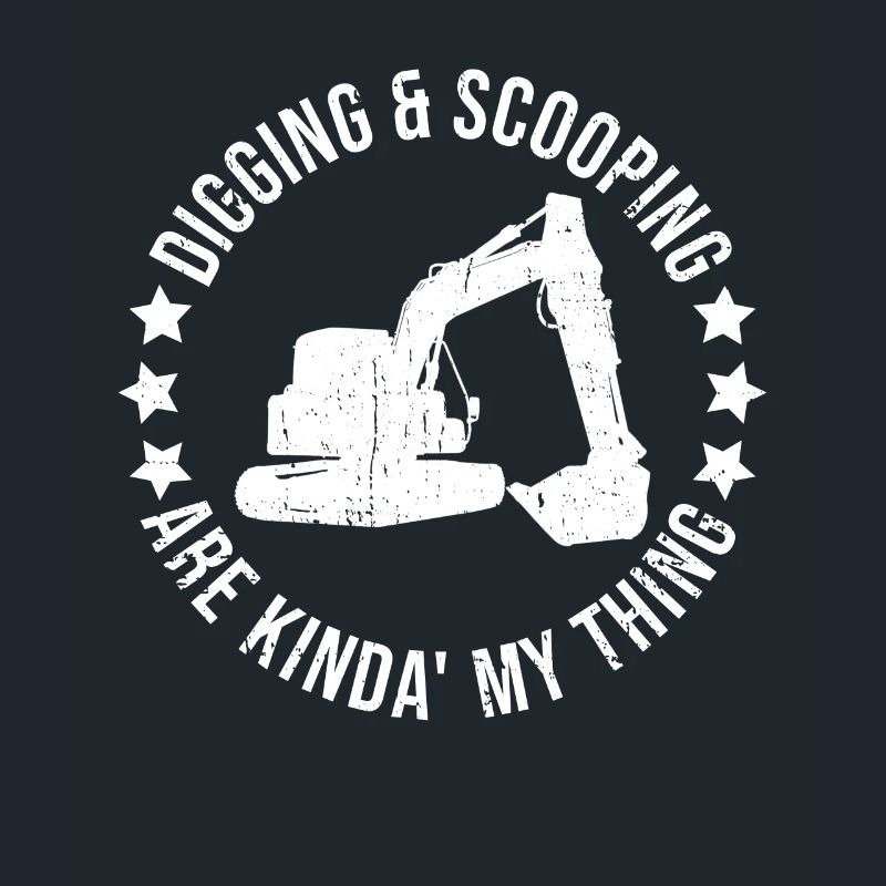 Bagger Sandbagger Baggerfahrer