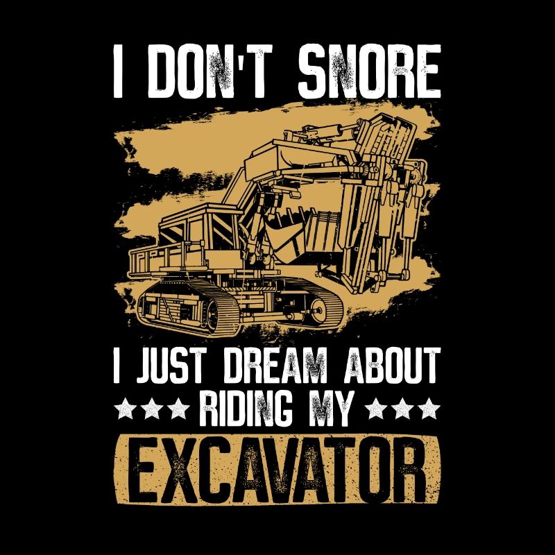 Bagger Baggern Baggerfahrer