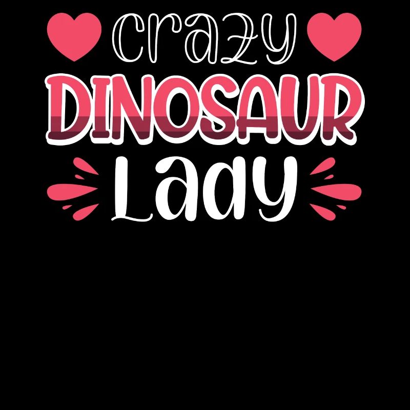 Dame dinosaure folle
