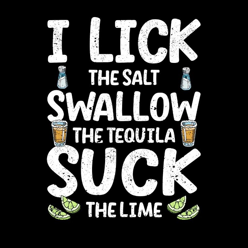 Je lèche sel avaler tequila sucer citron vert