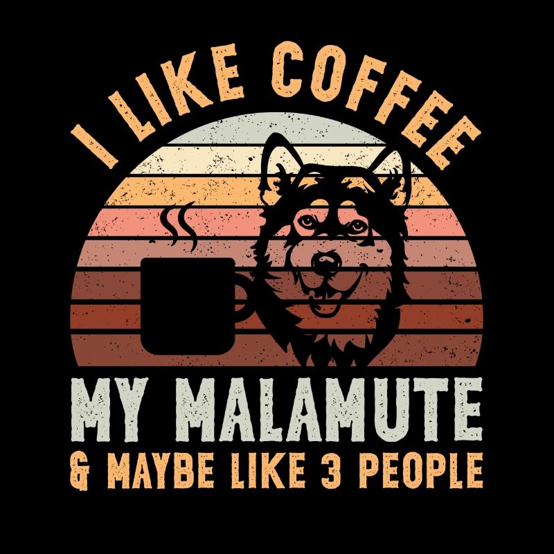 Chien Malamute d’Alaska