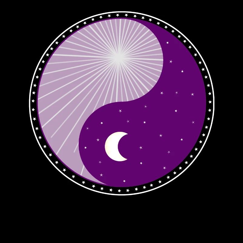 Yin Yang - Day Night - Graphics - Sun - Moon