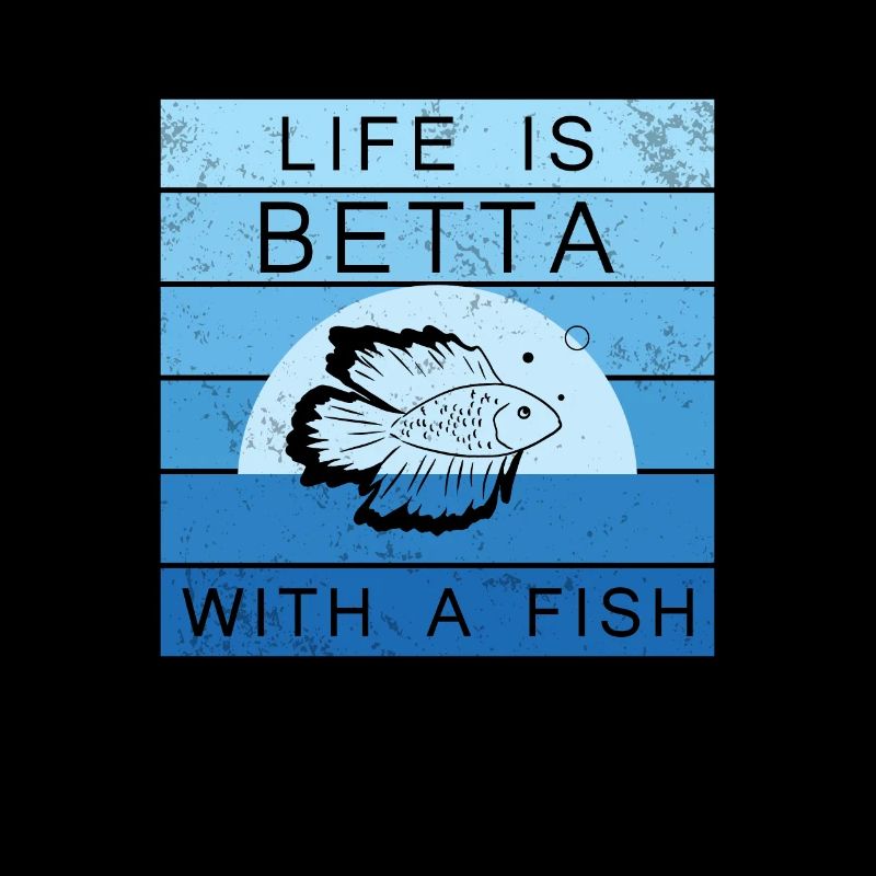 Funny life is Betta with a