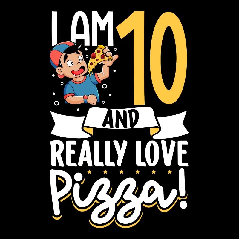 J’ai 10 ans - Boy Pizza