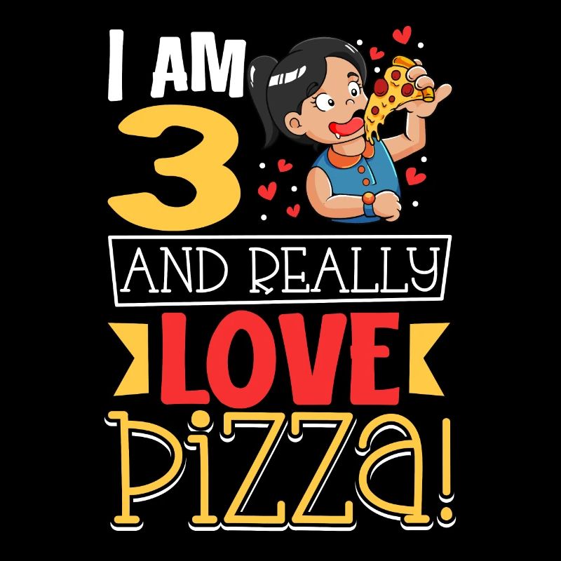J’ai 3 ans - Pizza pour filles
