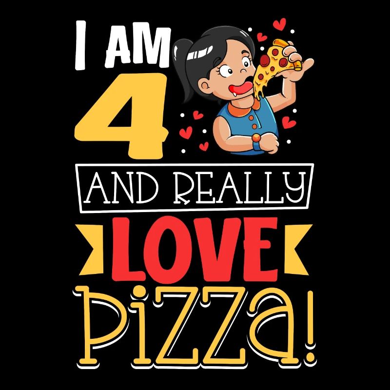 Ich bin 4 - Mädchen Pizza
