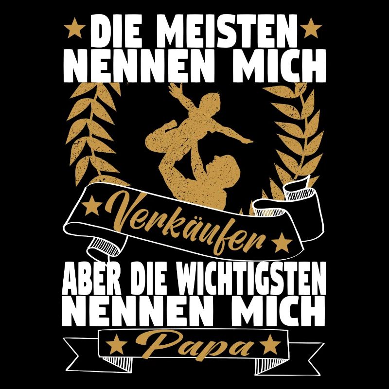 Verkäufer Vatertag Einzelhandel Einzelhändler Papa