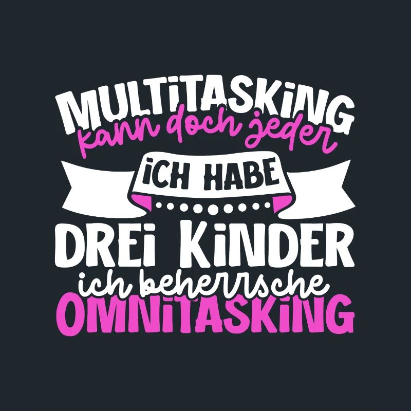 Multitasking kann jeder - Mutter und Kinder
