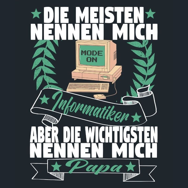 Entwickler Informatik Computer Programmierer Vater