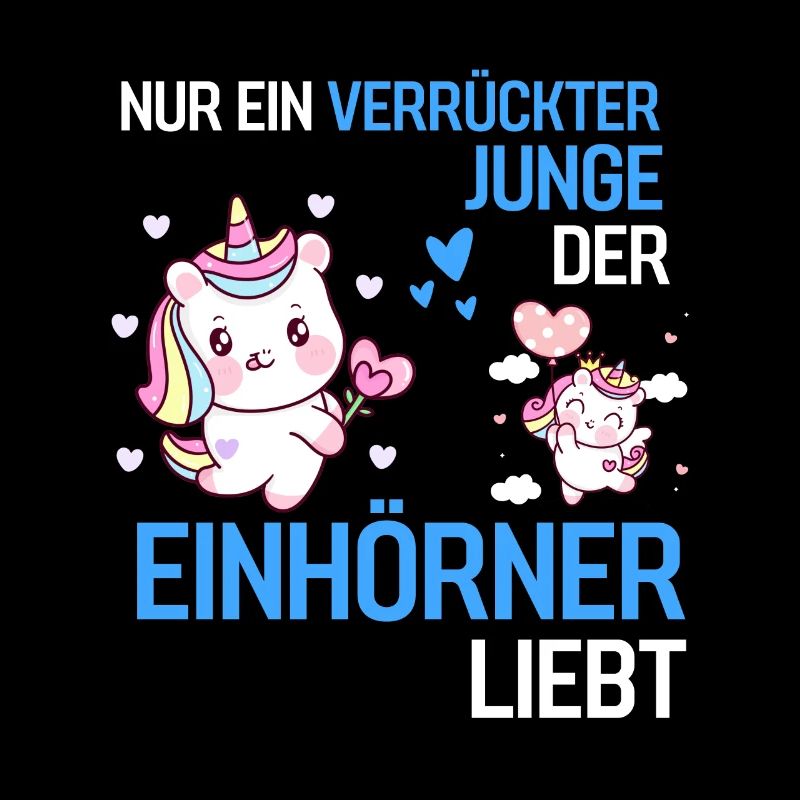 Jungs Einhörner Fantasy Tier Geschenk Einhorn