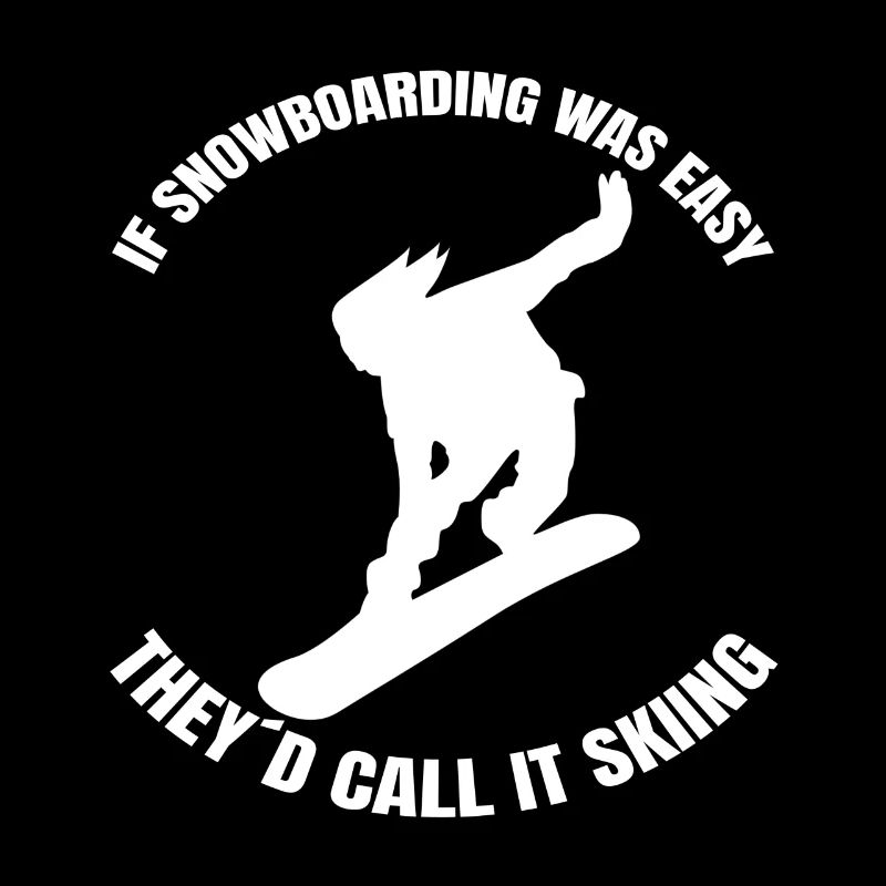 Snowboardfahrer Snowboard Geschenk Snowboardsport