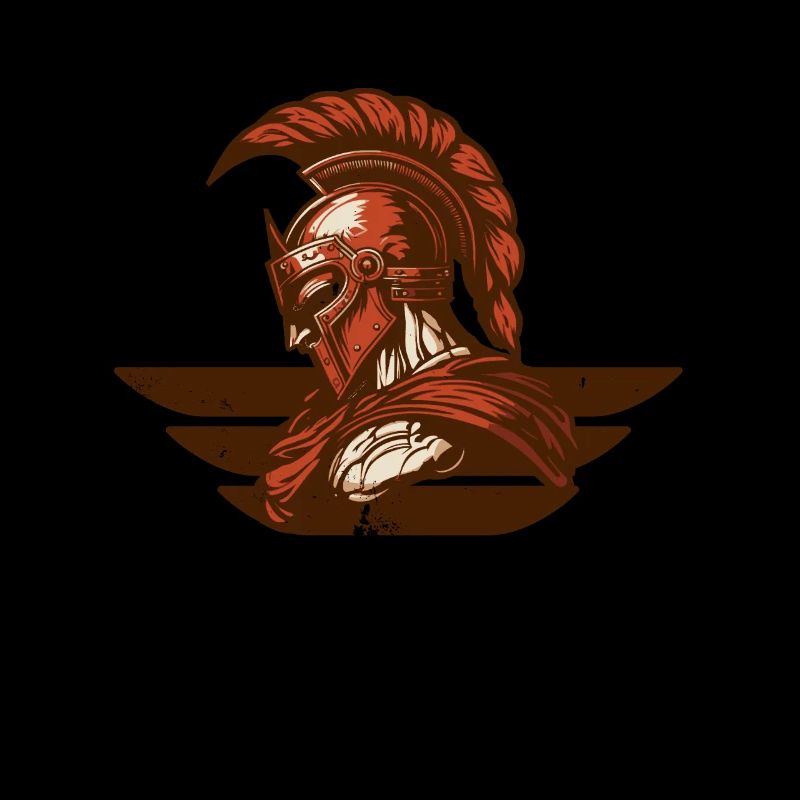 Force et courage du combattant guerrier romain