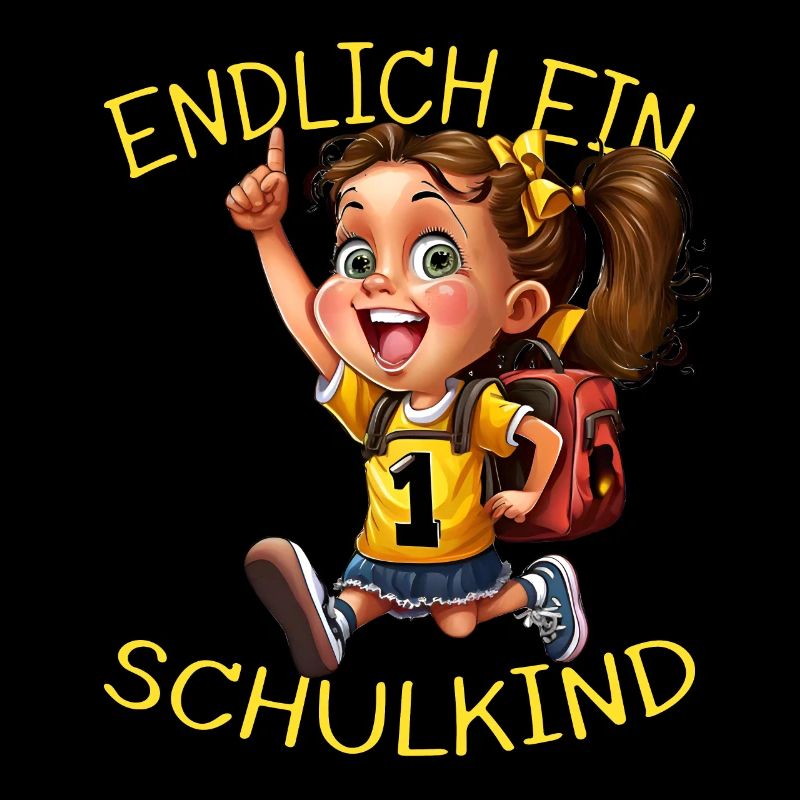 Endlich ein Schulkind 1.Klasse Mädchen