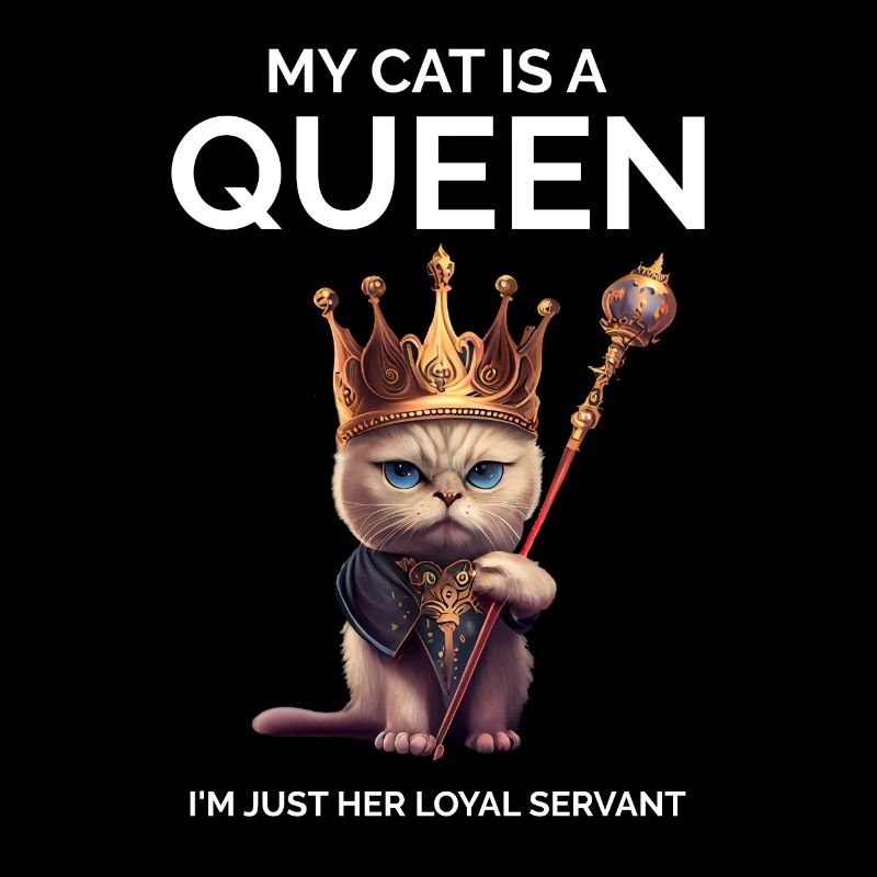 My Cat Is A Queen Crown Cat Lover