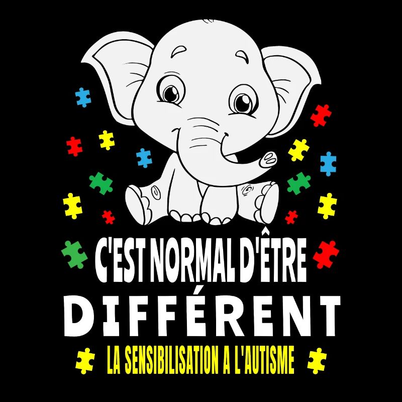 C"est normal d être différent autism enfant autist