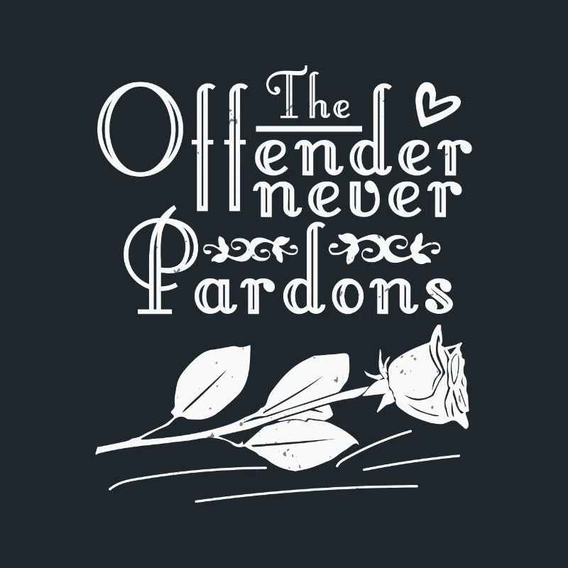 THE OHENDER NEVER PARDON